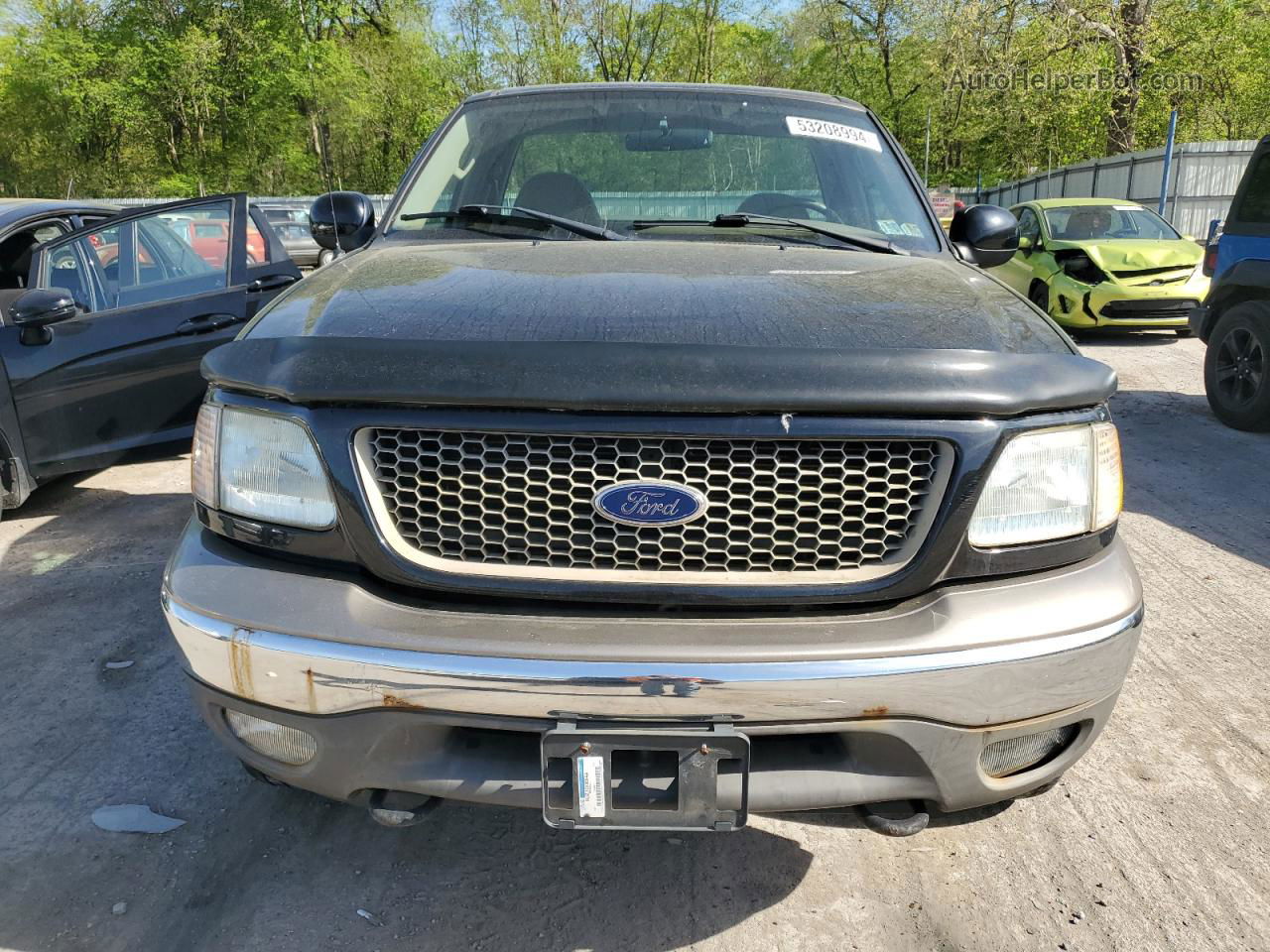 2003 Ford F150  Черный vin: 1FTRF18263NB71523