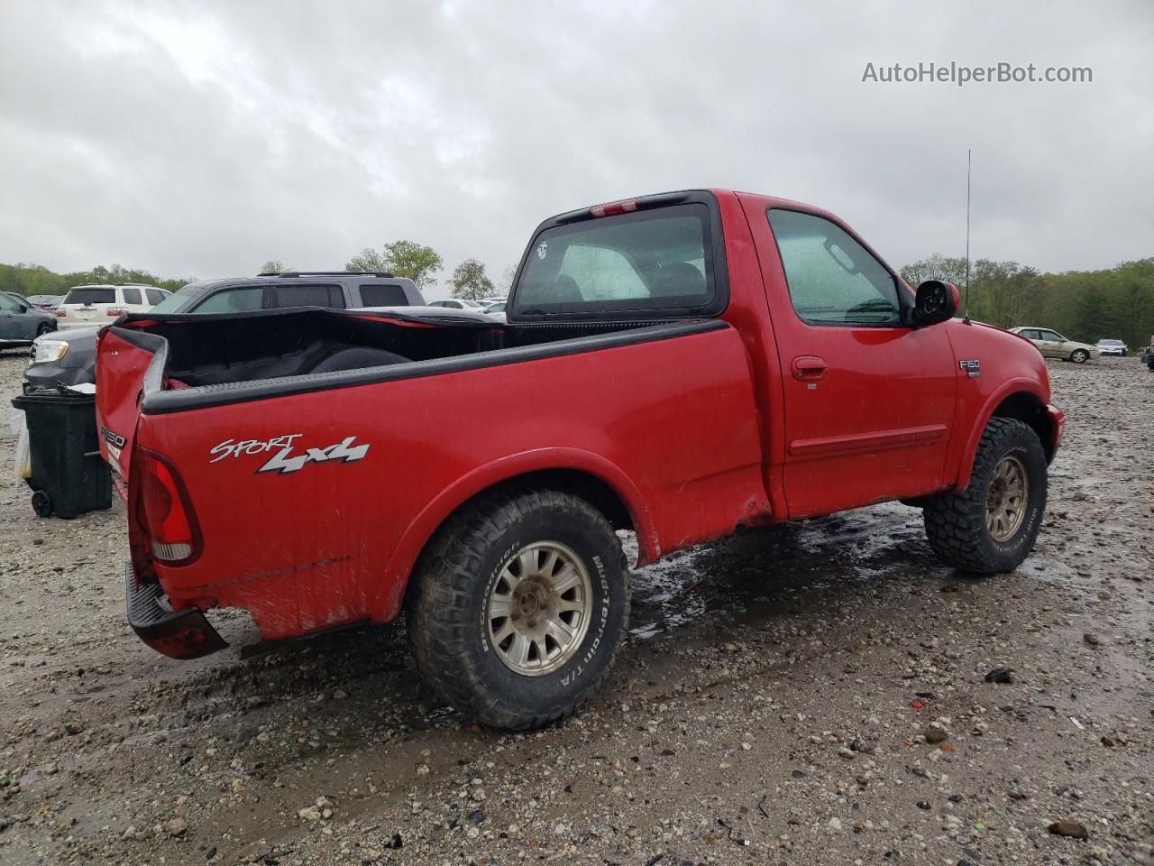 2003 Ford F150  Red vin: 1FTRF18W03NB24104