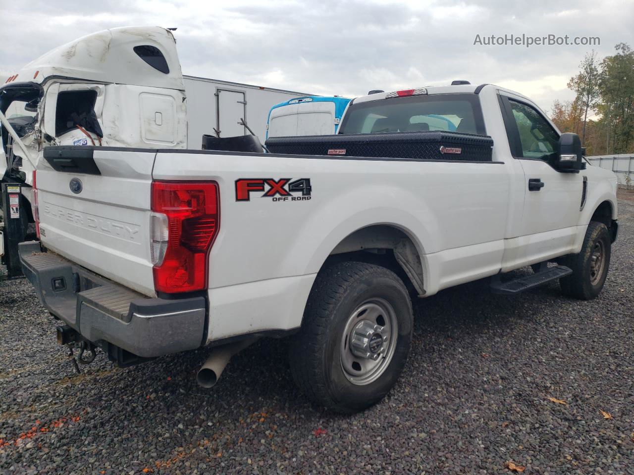 2020 Ford F350 Super Duty White vin: 1FTRF3BN1LEE73333