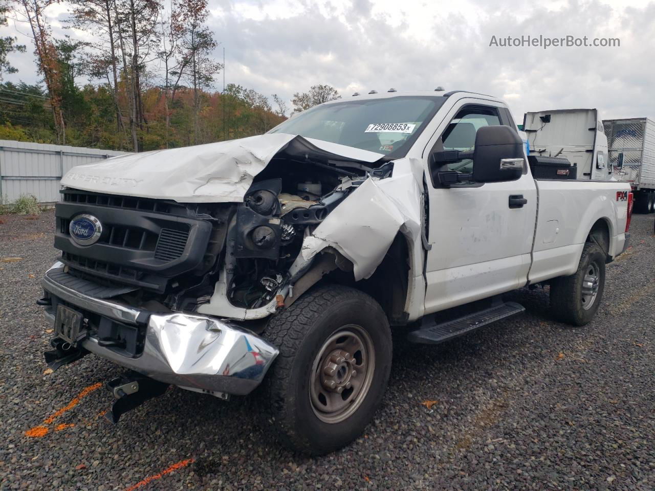 2020 Ford F350 Super Duty White vin: 1FTRF3BN1LEE73333