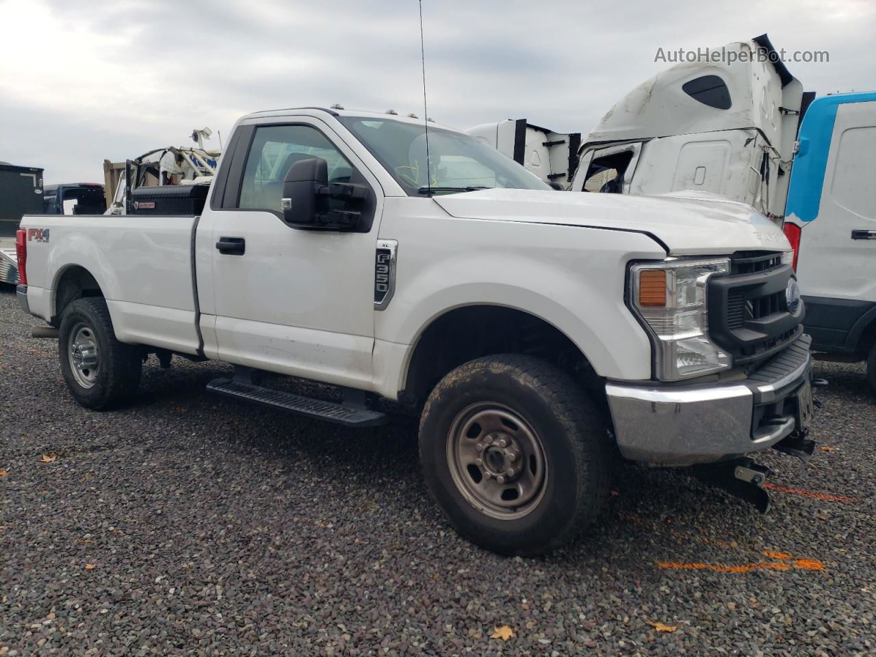 2020 Ford F350 Super Duty White vin: 1FTRF3BN1LEE73333