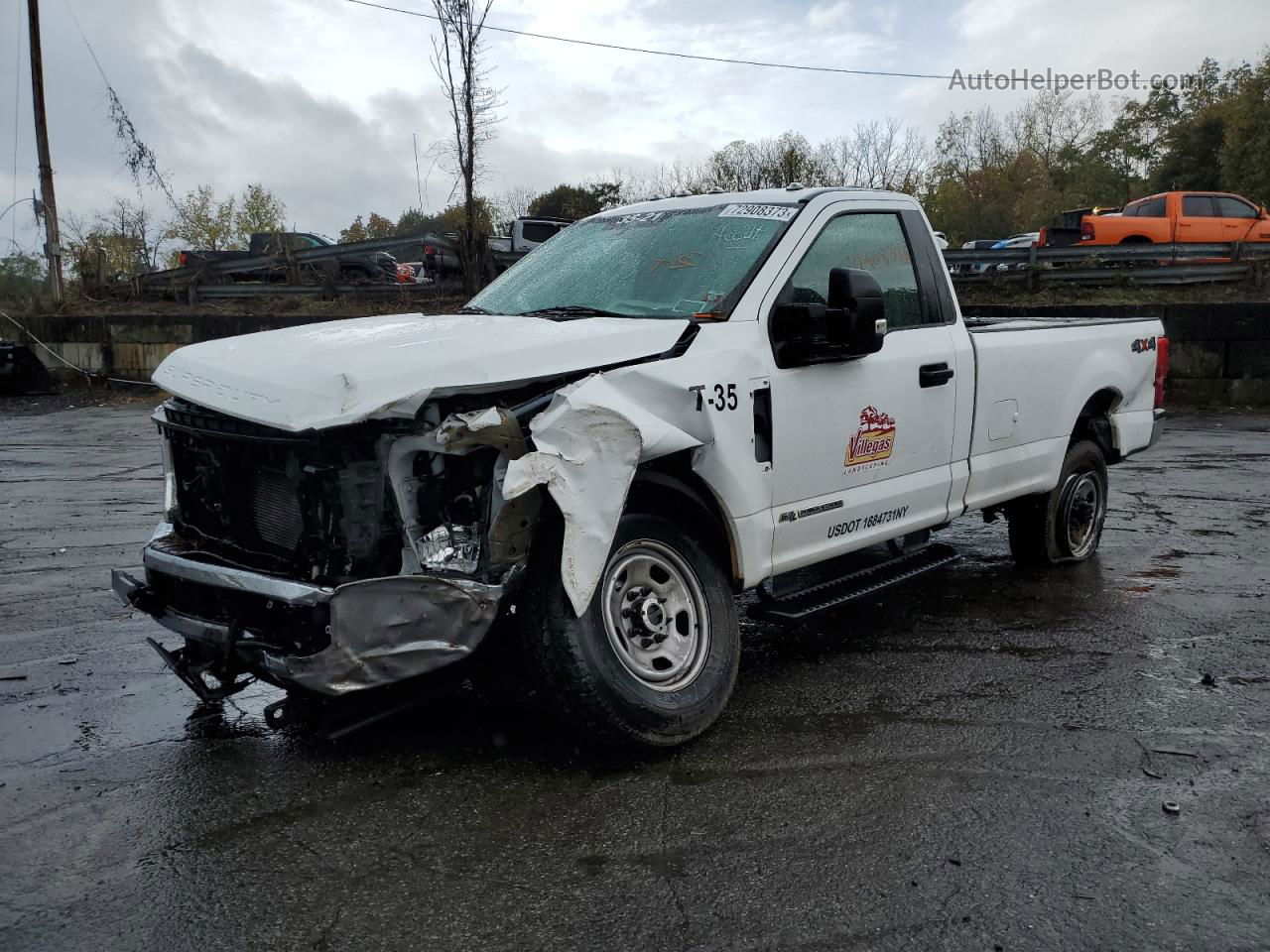 2020 Ford F350 Super Duty White vin: 1FTRF3BT0LEE79364