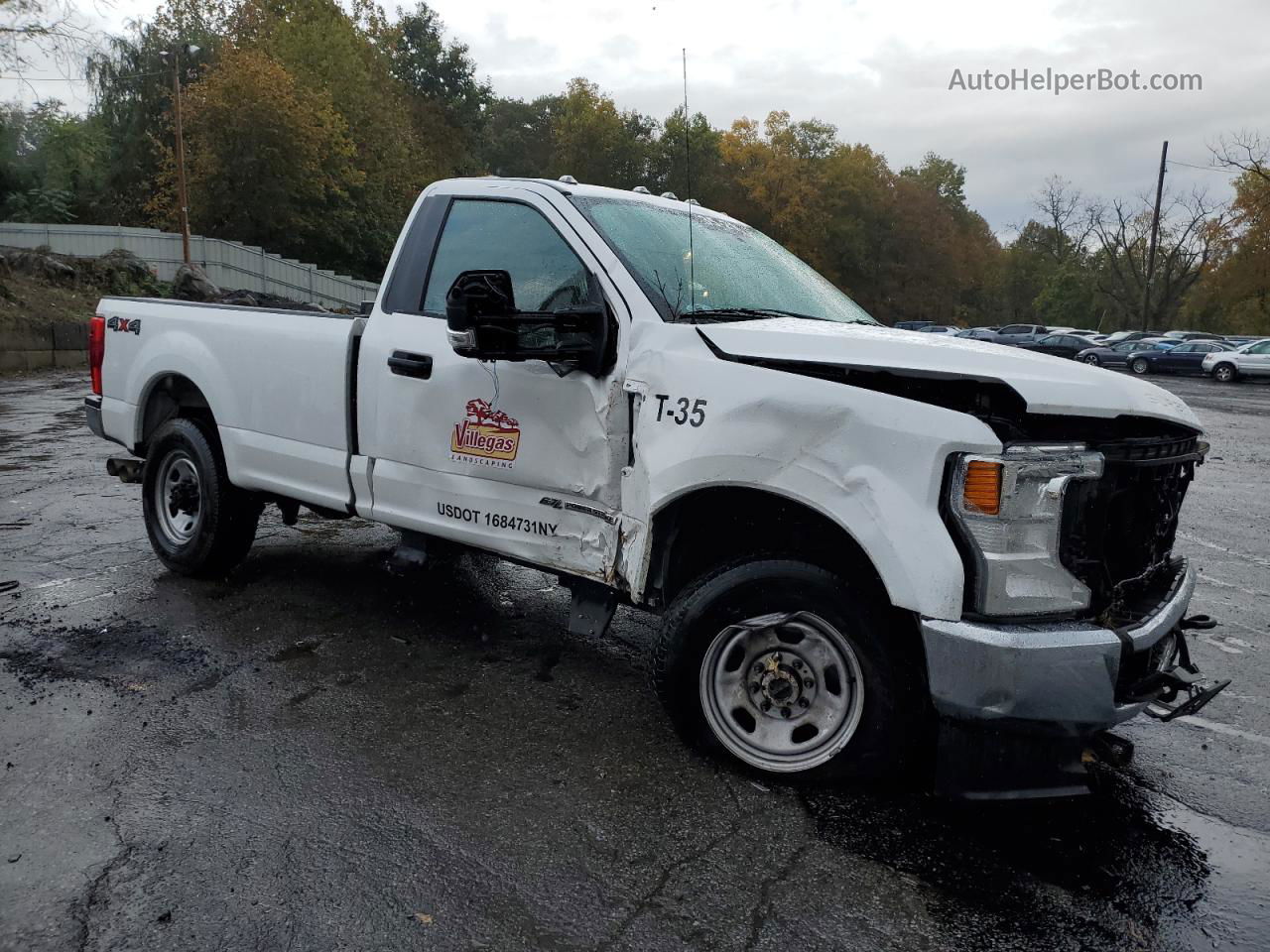 2020 Ford F350 Super Duty White vin: 1FTRF3BT0LEE79364