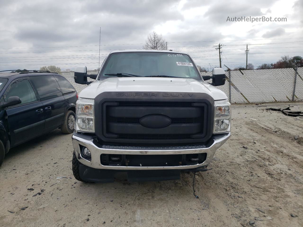 2016 Ford F350 Super Duty White vin: 1FTRF3BT9GEC94039