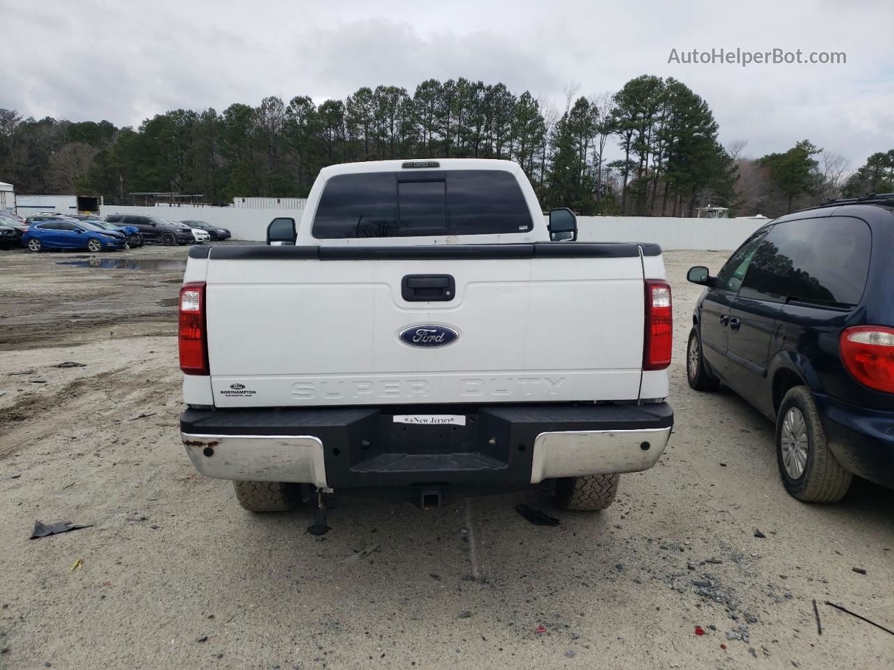 2016 Ford F350 Super Duty White vin: 1FTRF3BT9GEC94039