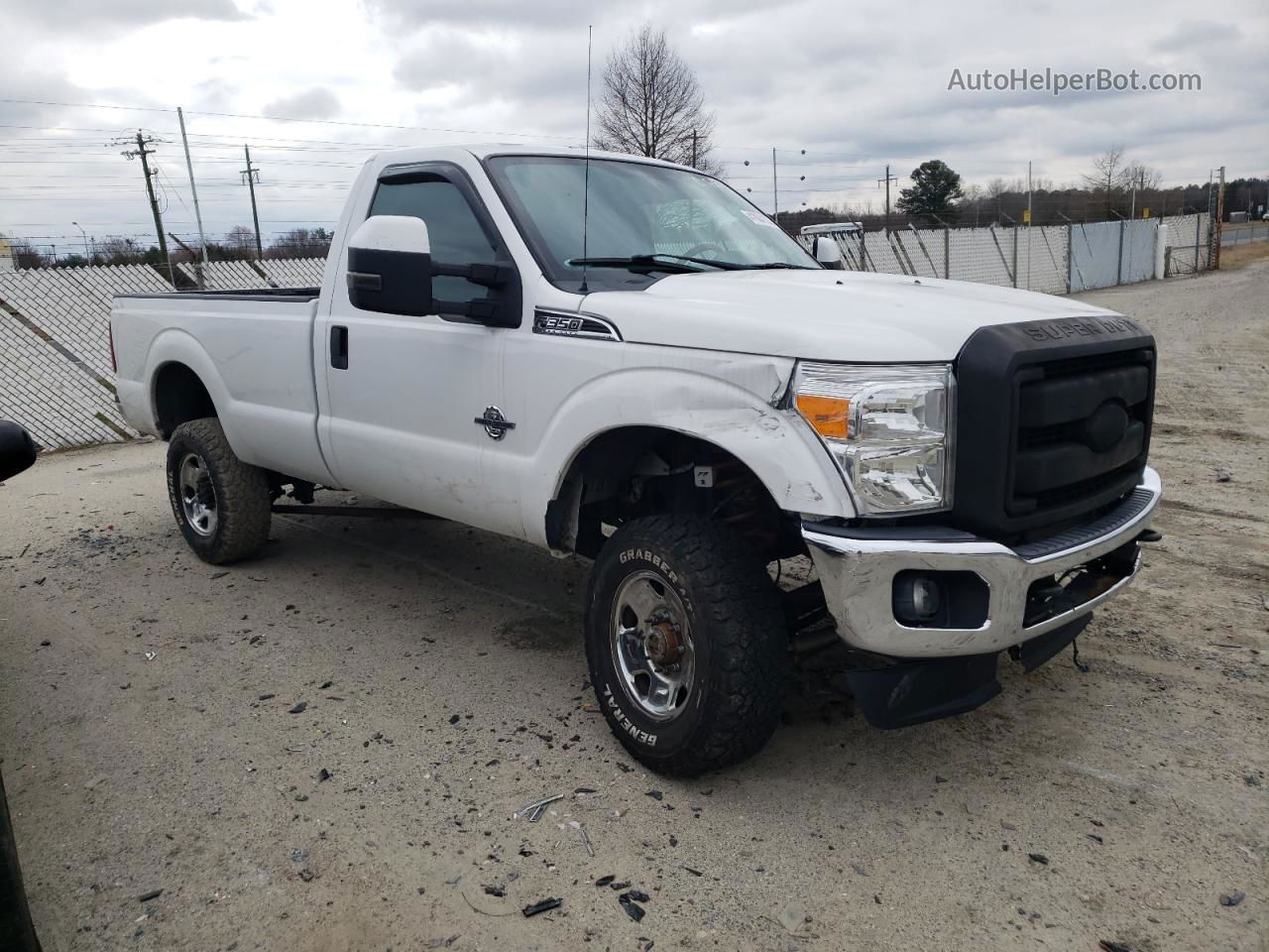 2016 Ford F350 Super Duty White vin: 1FTRF3BT9GEC94039