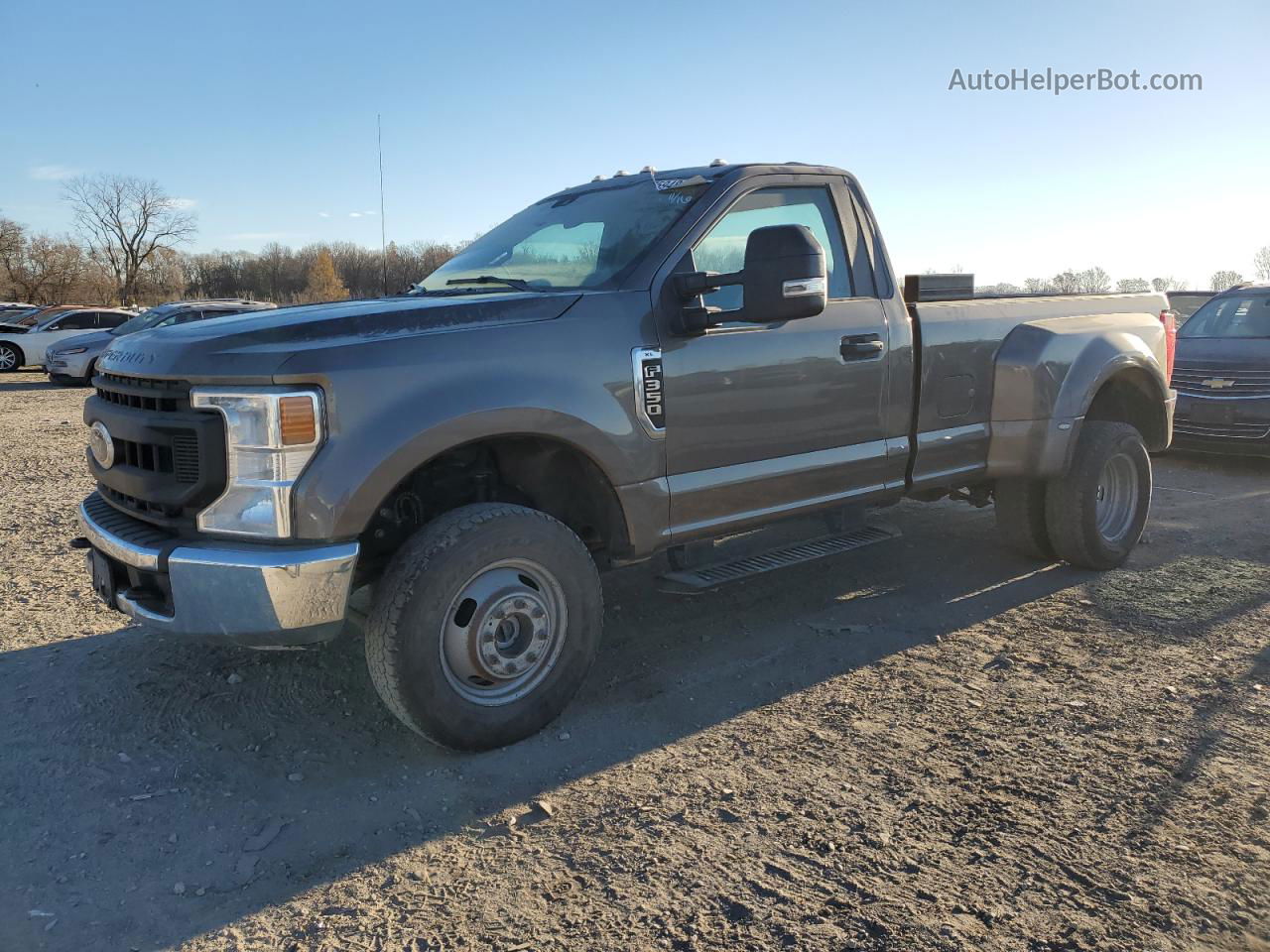 2020 Ford F350 Super Duty Gray vin: 1FTRF3D6XLEC11512