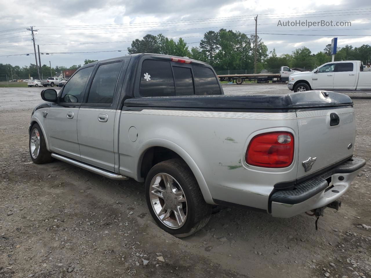 2003 Ford F150 Supercrew Harley Davidson Silver vin: 1FTRW07313KC47171