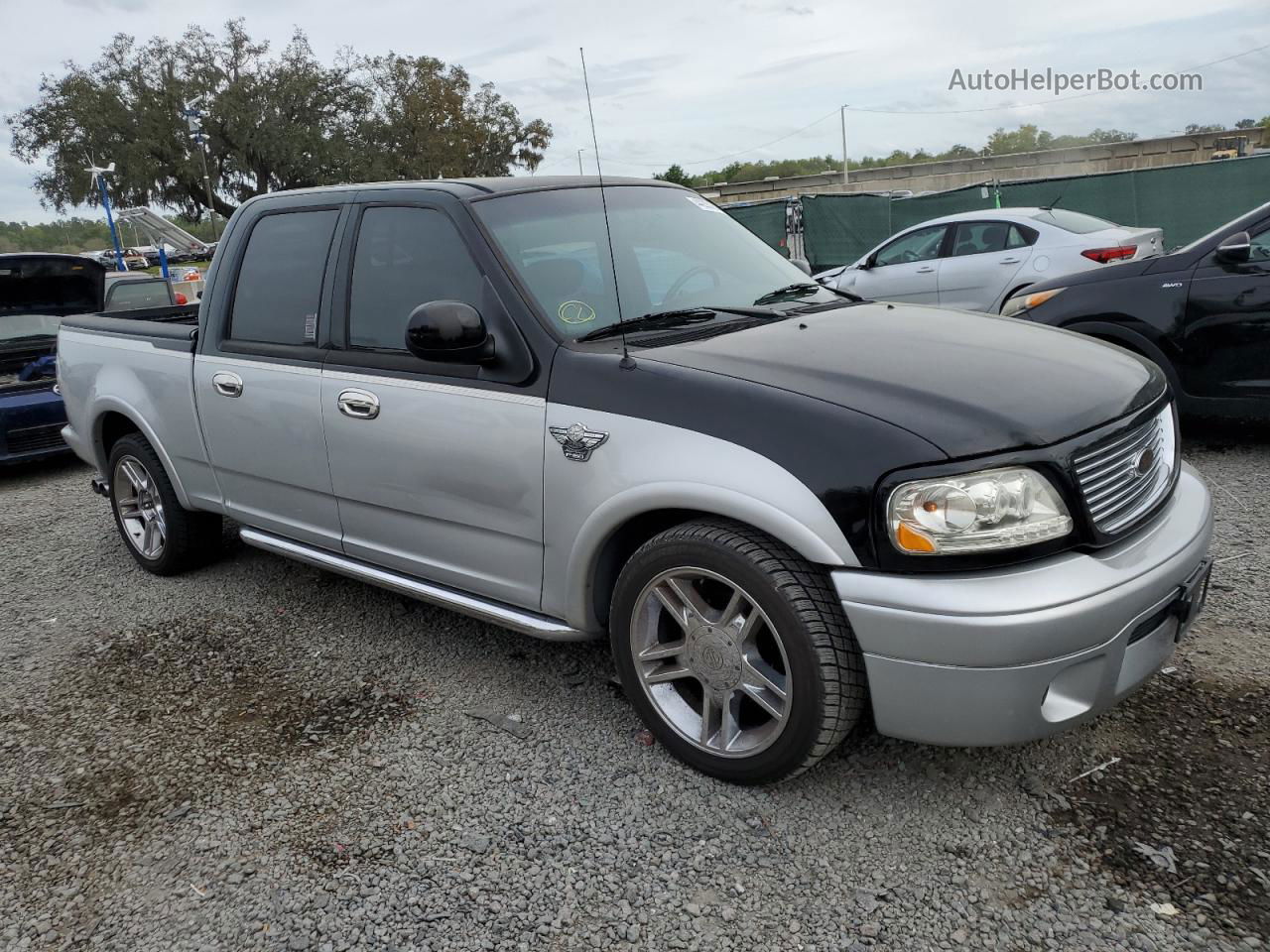 2003 Ford F150 Supercrew Harley Davidson Двухцветный vin: 1FTRW07313KD03660