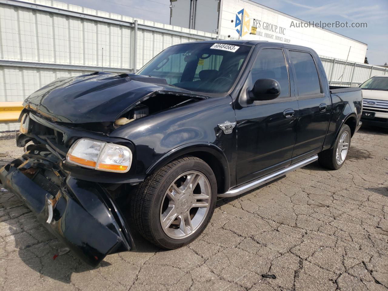 2003 Ford F150 Supercrew Harley Davidson Черный vin: 1FTRW07323KC28273