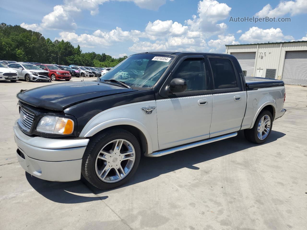 2003 Ford F150 Supercrew Harley Davidson Silver vin: 1FTRW07333KC92323