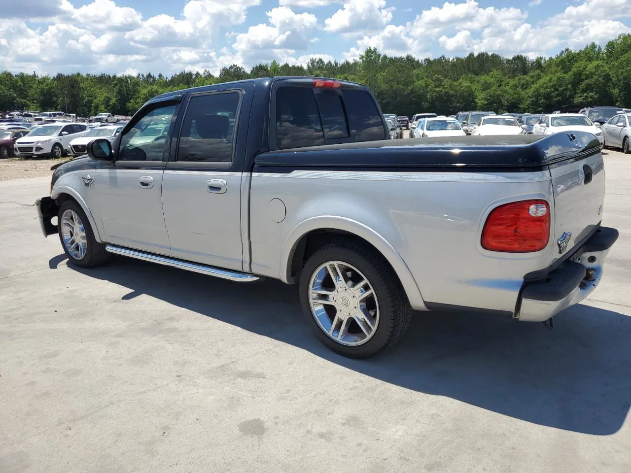 2003 Ford F150 Supercrew Harley Davidson Silver vin: 1FTRW07333KC92323