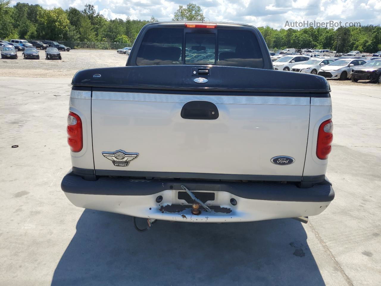 2003 Ford F150 Supercrew Harley Davidson Silver vin: 1FTRW07333KC92323