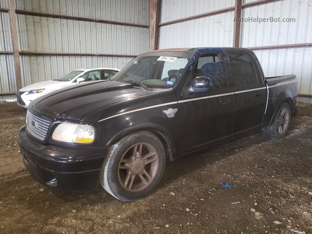 2003 Ford F150 Supercrew Harley Davidson Black vin: 1FTRW073X3KC09910