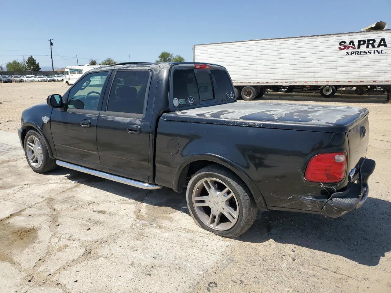 2003 Ford F150 Supercrew Harley Davidson Black vin: 1FTRW073X3KC51901