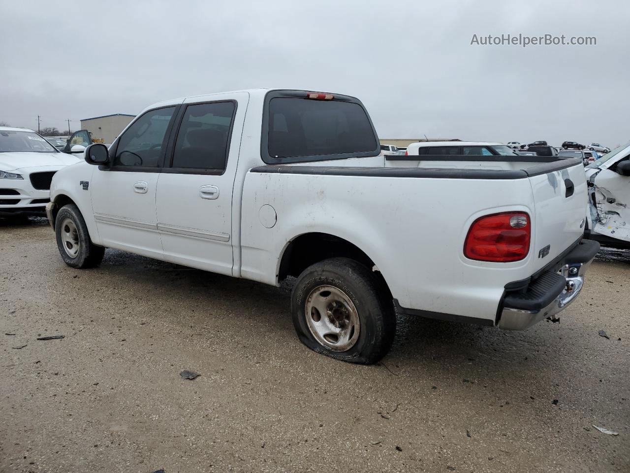 2003 Ford F150 Supercrew White vin: 1FTRW07603KB49873