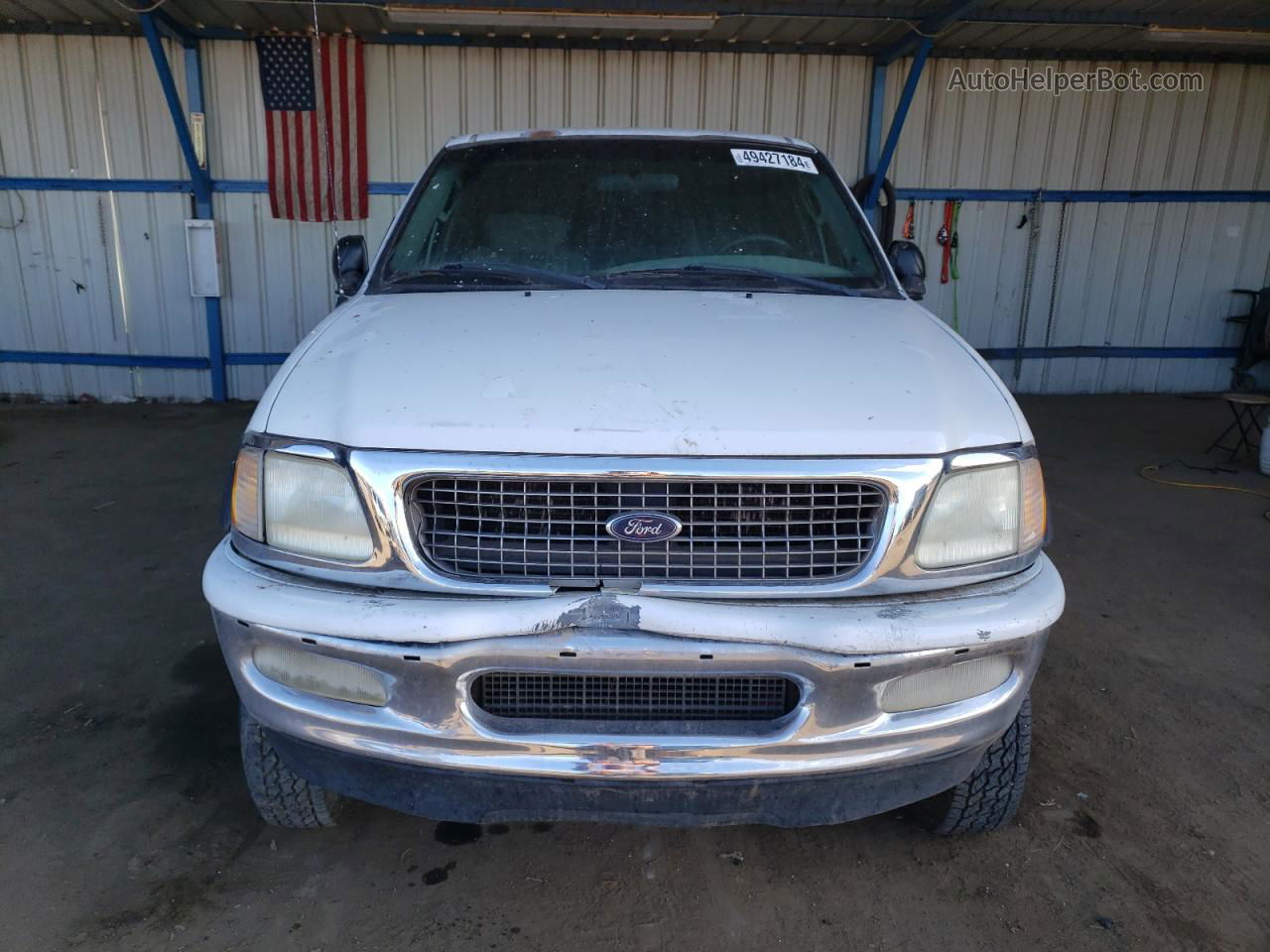 2003 Ford F150 Supercrew White vin: 1FTRW07613KC38268