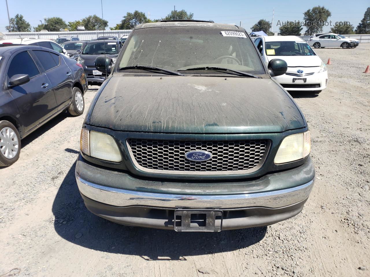 2003 Ford F150 Supercrew Green vin: 1FTRW07633KA30327