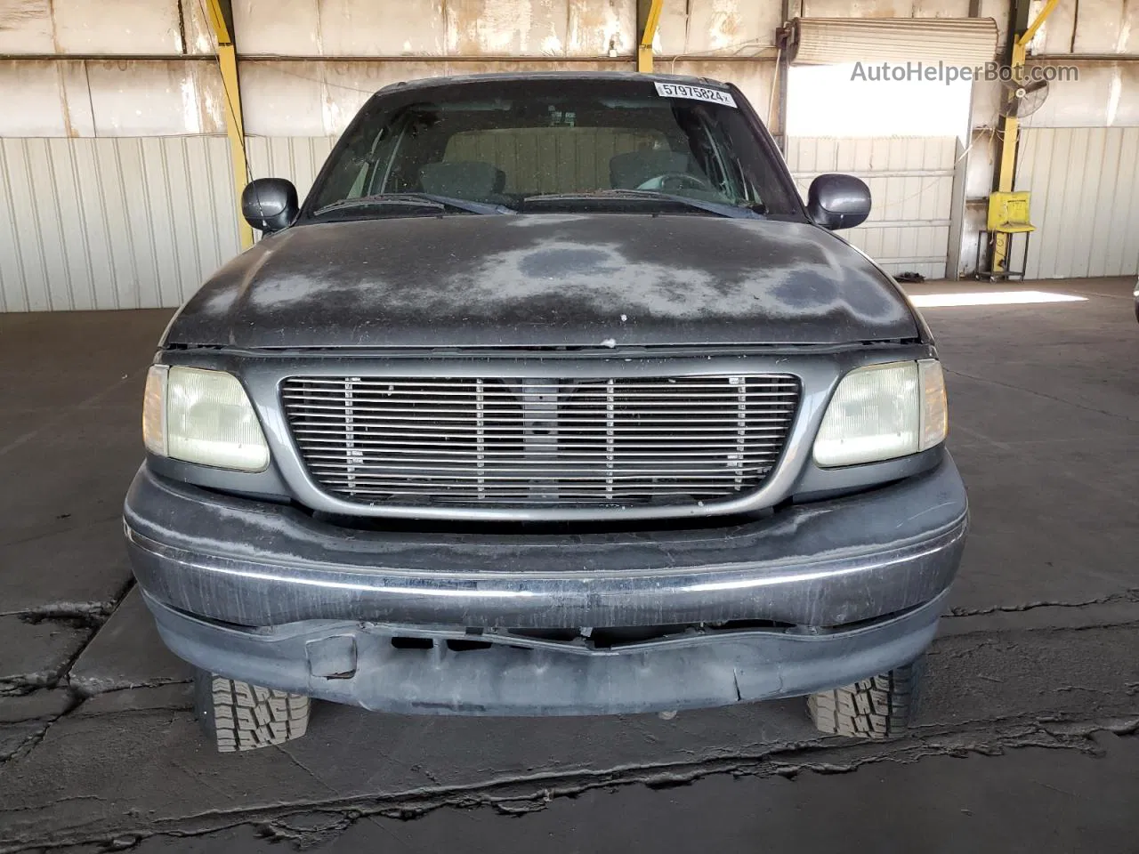 2003 Ford F150 Supercrew Gray vin: 1FTRW07633KB92071