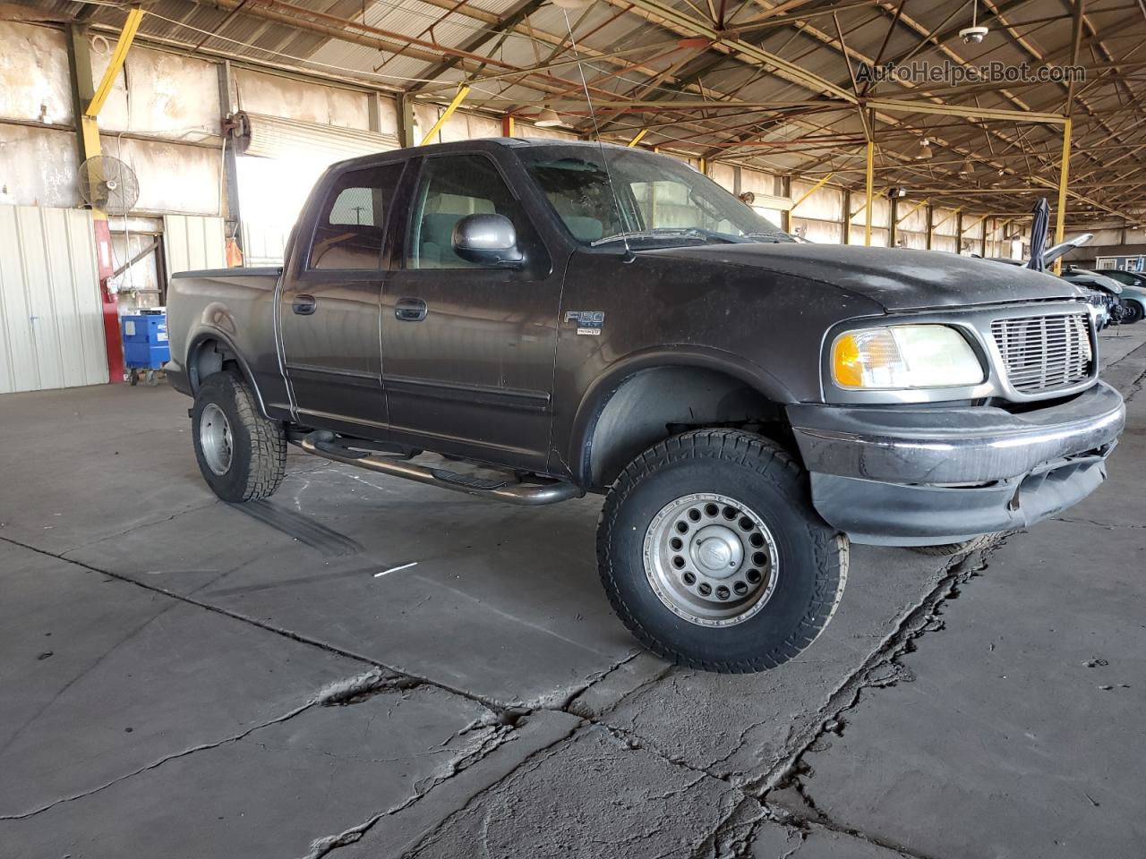 2003 Ford F150 Supercrew Gray vin: 1FTRW07633KB92071