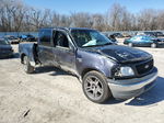 2003 Ford F150 Supercrew Black vin: 1FTRW07643KA98569