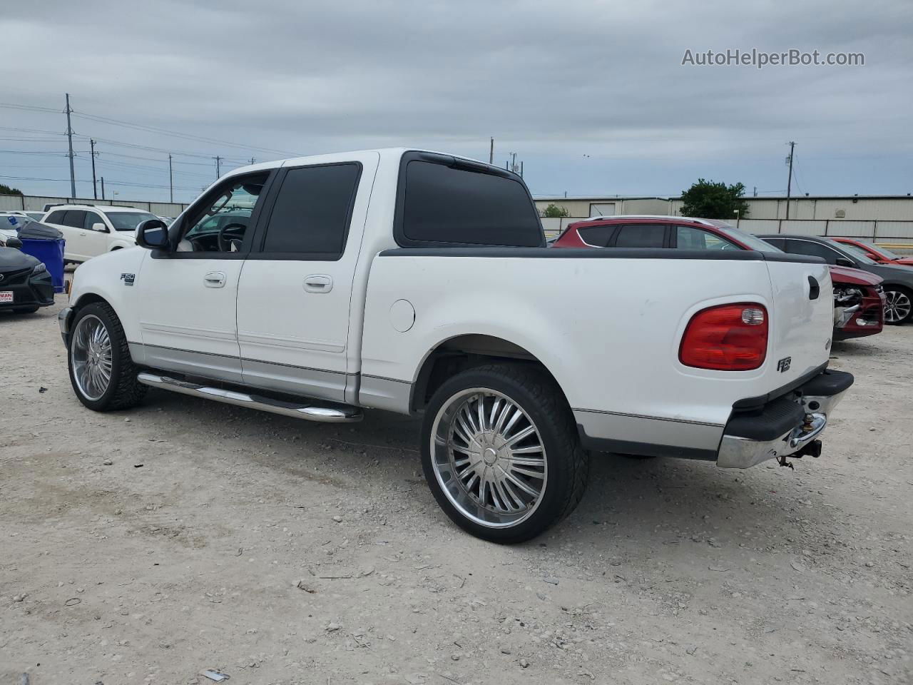 2003 Ford F150 Supercrew Белый vin: 1FTRW07643KD05834