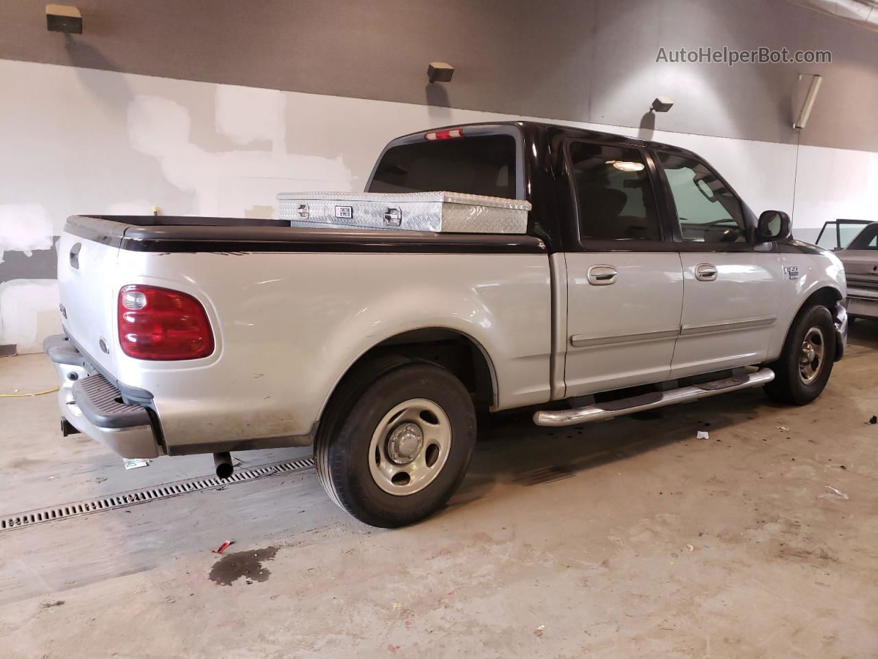 2003 Ford F150 Supercrew Серебряный vin: 1FTRW07643KD72031