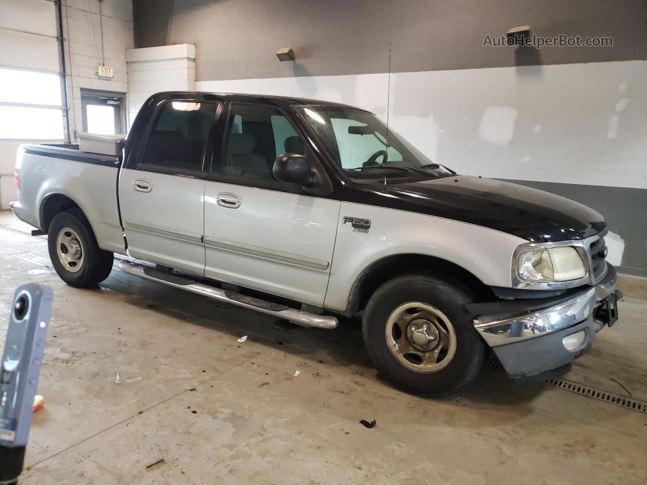 2003 Ford F150 Supercrew Silver vin: 1FTRW07643KD72031