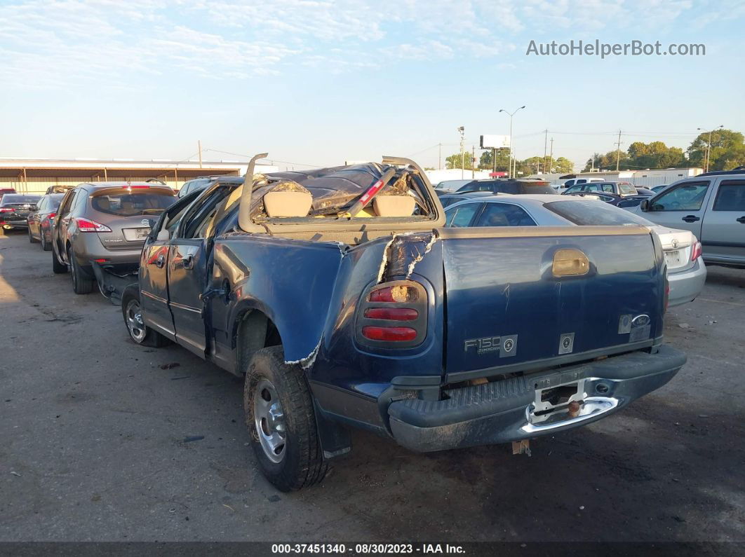 2003 Ford F-150 Xlt/lariat Blue vin: 1FTRW07653KA95437