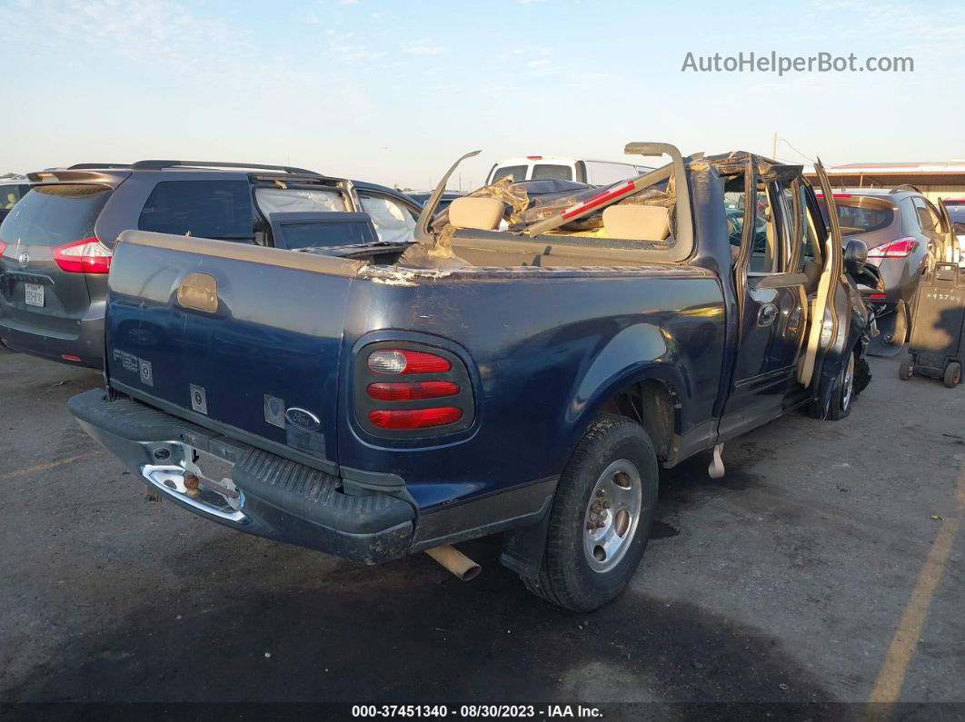 2003 Ford F-150 Xlt/lariat Blue vin: 1FTRW07653KA95437