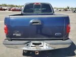 2003 Ford F150 Supercrew Blue vin: 1FTRW07663KD81801