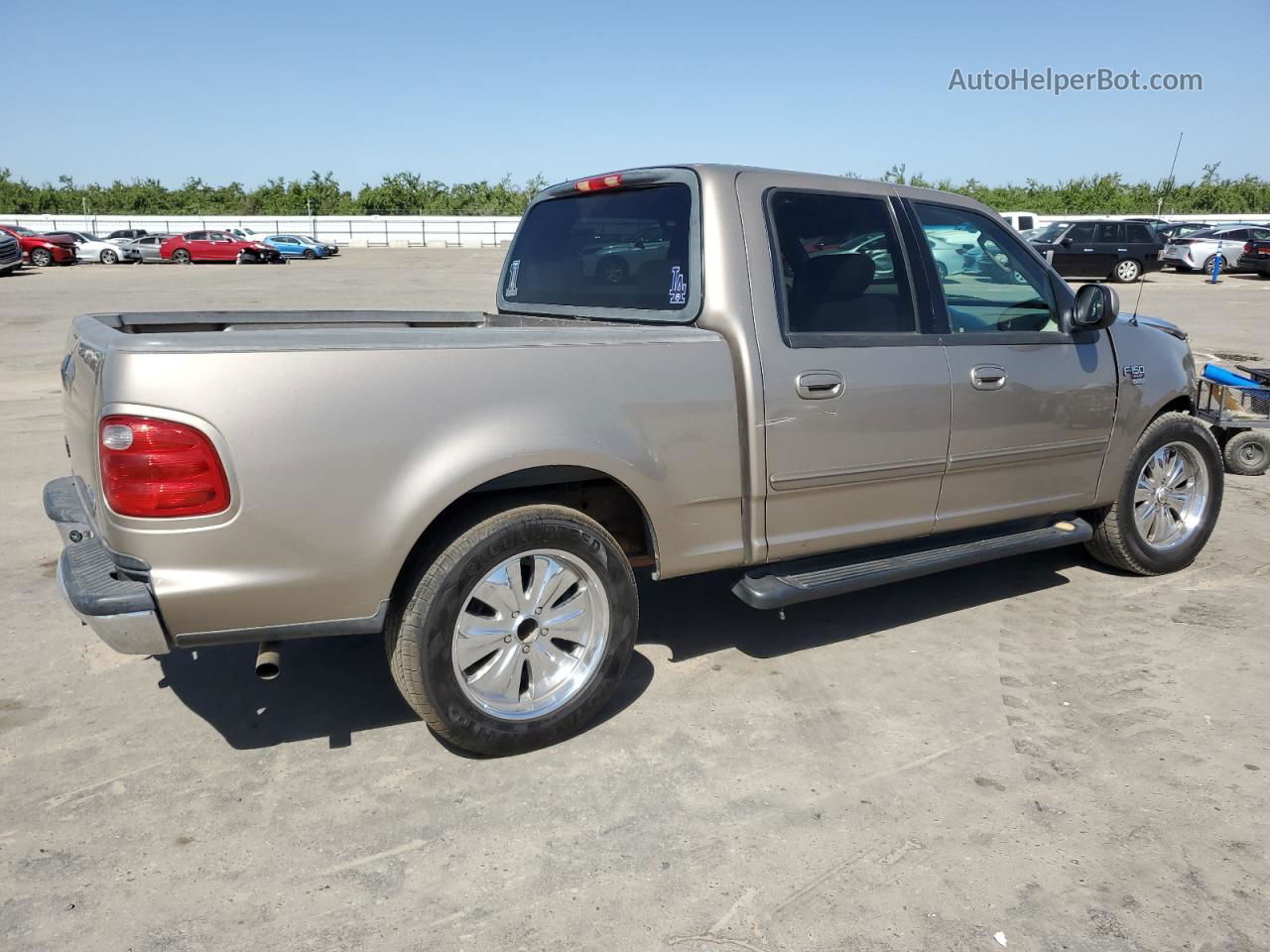 2003 Ford F150 Supercrew Коричневый vin: 1FTRW07673KA30718