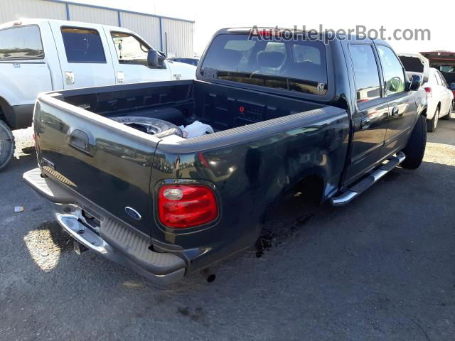 2003 Ford F150 Supercrew Зеленый vin: 1FTRW07673KC69900