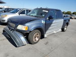 2003 Ford F150 Supercrew Gray vin: 1FTRW07683KD86157