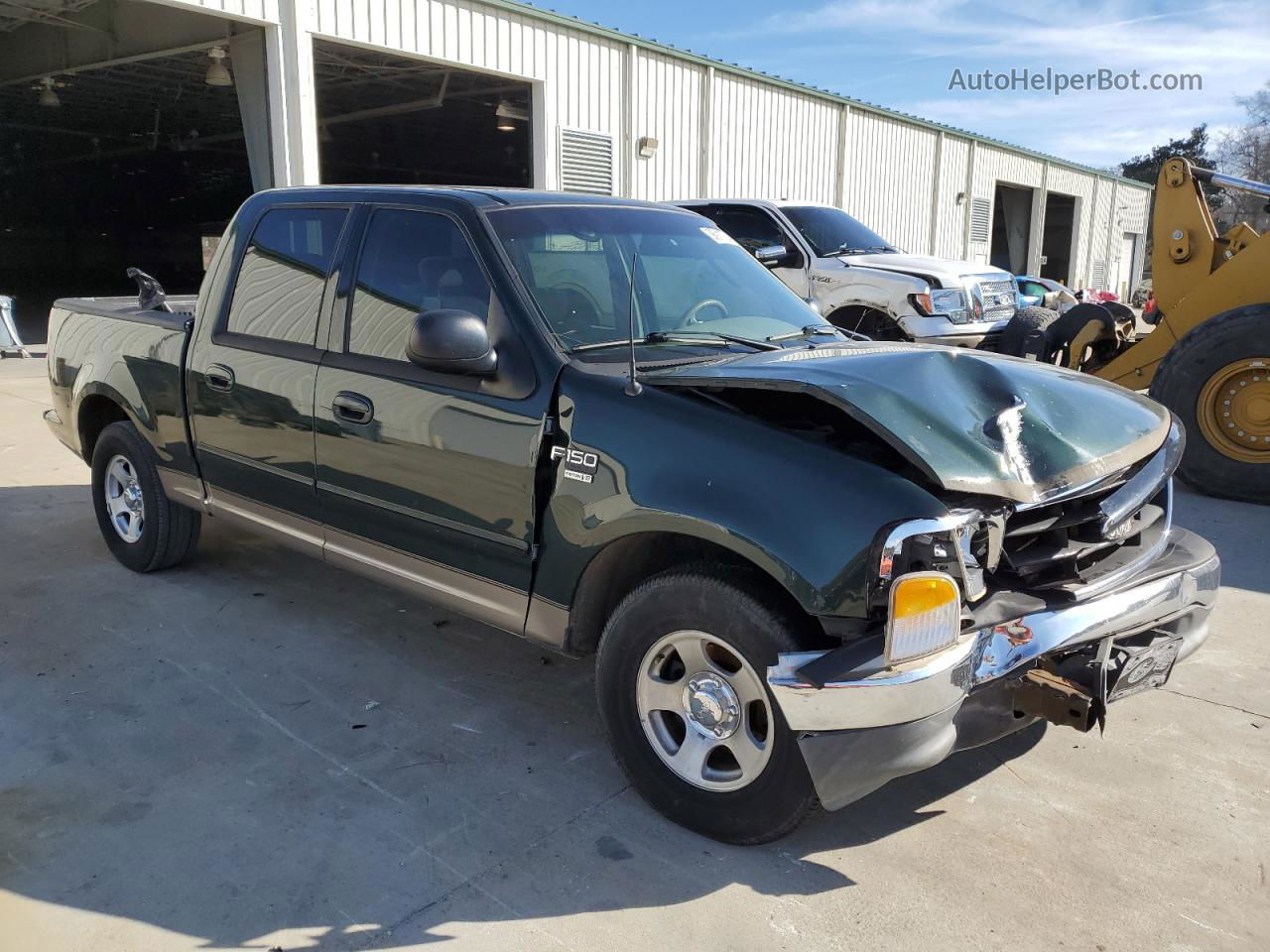 2003 Ford F150 Supercrew Green vin: 1FTRW07683KD87793