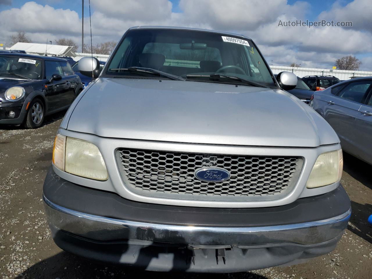 2001 Ford F150 Supercrew Silver vin: 1FTRW07691KC51301