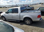 2001 Ford F150 Supercrew Silver vin: 1FTRW07691KC51301