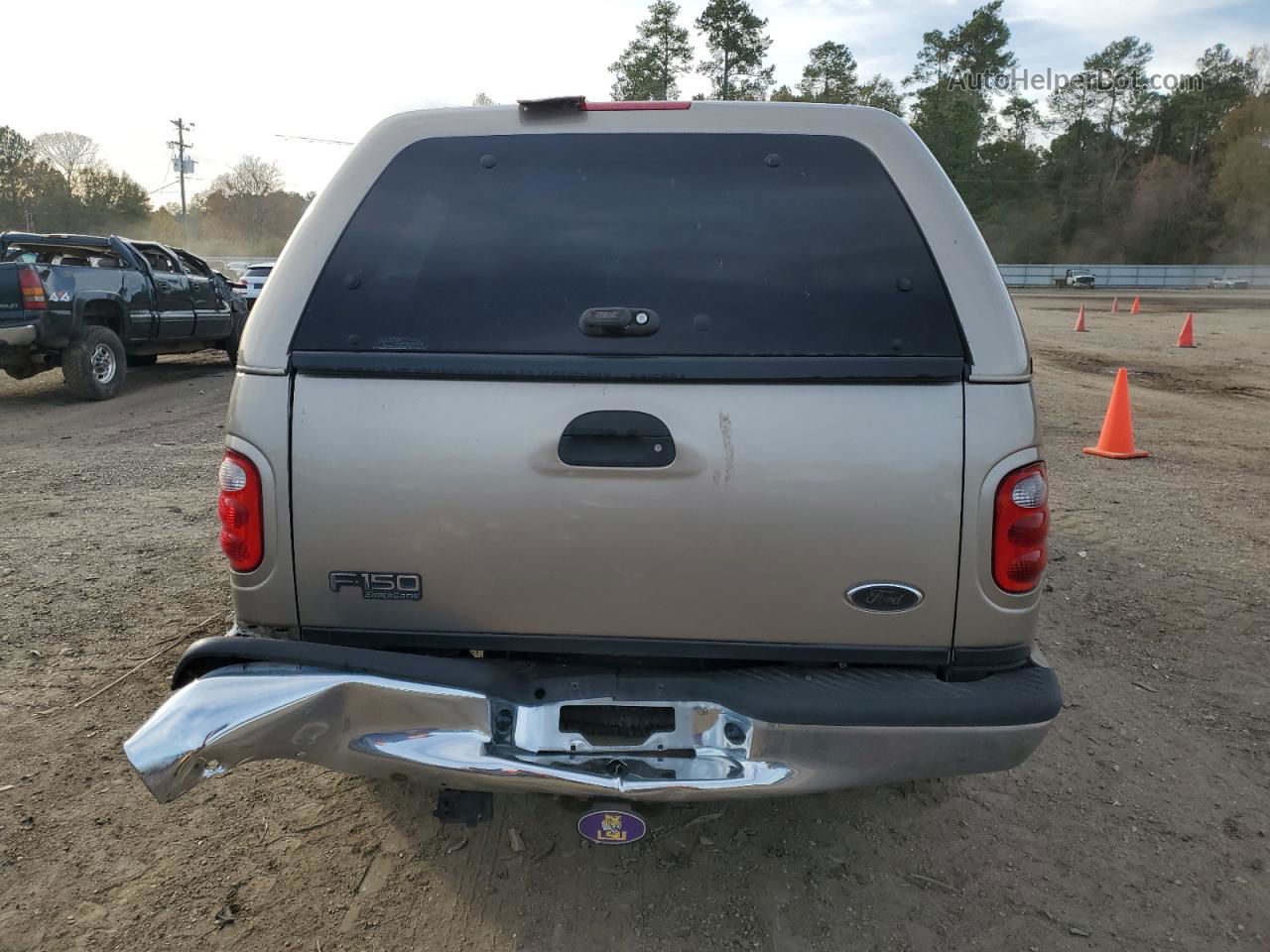 2003 Ford F150 Supercrew Tan vin: 1FTRW07693KC51091