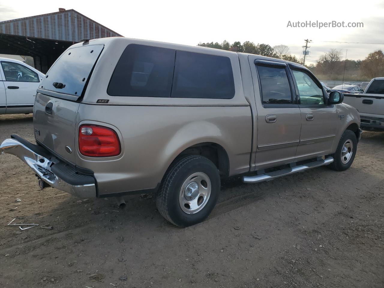 2003 Ford F150 Supercrew Tan vin: 1FTRW07693KC51091