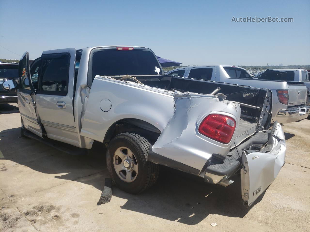 2003 Ford F150 Supercrew Silver vin: 1FTRW076X3KD68971