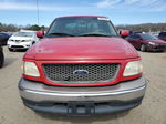 2001 Ford F150 Supercrew Красный vin: 1FTRW07L11KA77665