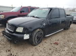 2001 Ford F150 Supercrew Black vin: 1FTRW07L11KB09899