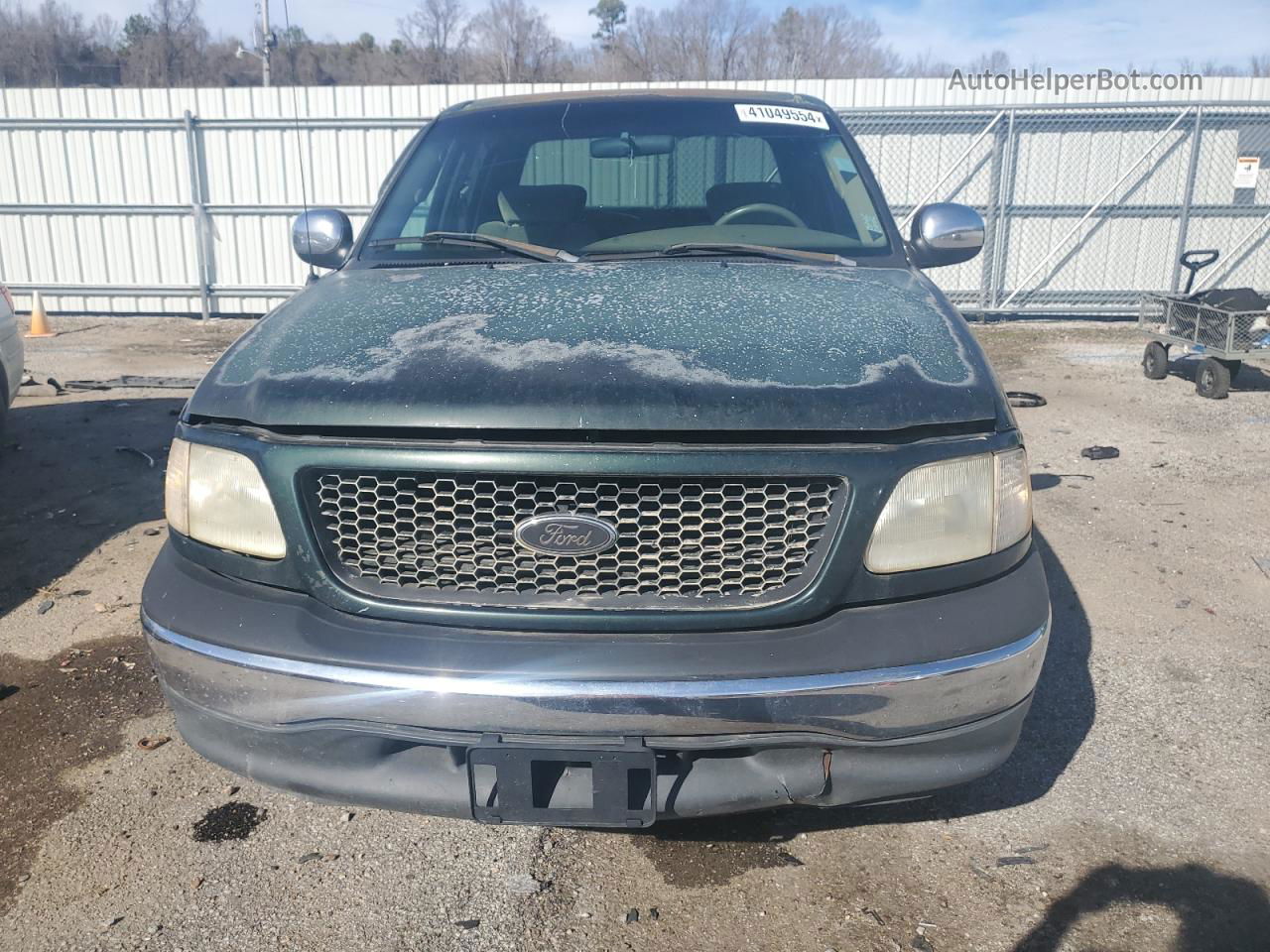 2001 Ford F150 Supercrew Green vin: 1FTRW07L11KB37573