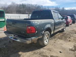 2001 Ford F150 Supercrew Green vin: 1FTRW07L11KB37573