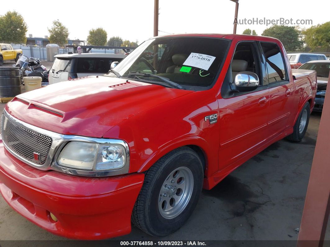 2001 Ford F-150 Supercrew Xlt Красный vin: 1FTRW07L11KC02874