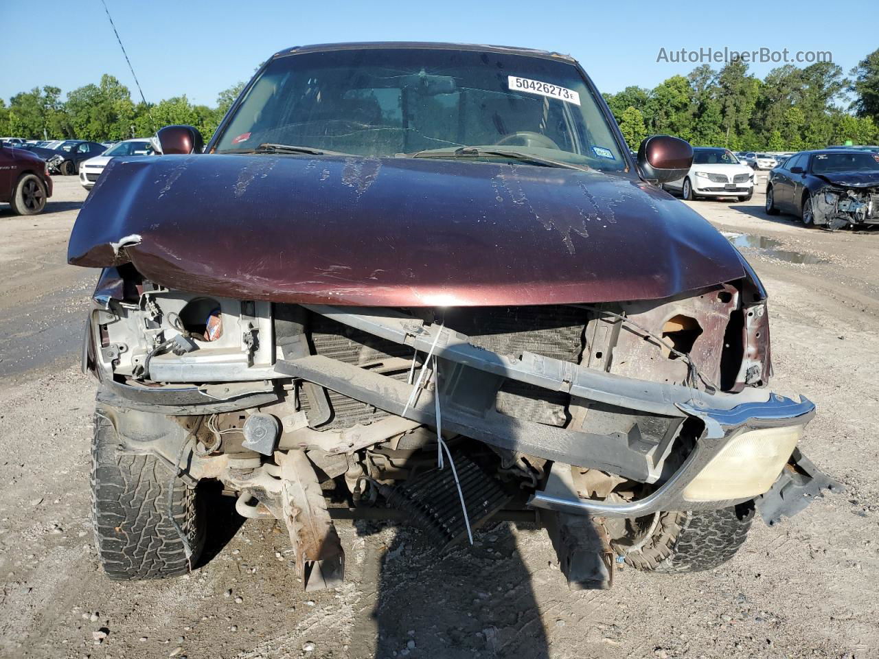 2001 Ford F150 Supercrew Red vin: 1FTRW07L11KF76322