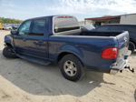 2003 Ford F150 Supercrew Blue vin: 1FTRW07L13KB15902