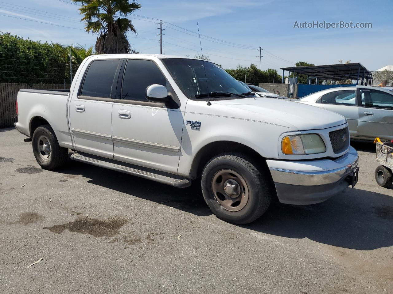 2003 Ford F150 Supercrew White vin: 1FTRW07L13KC01663