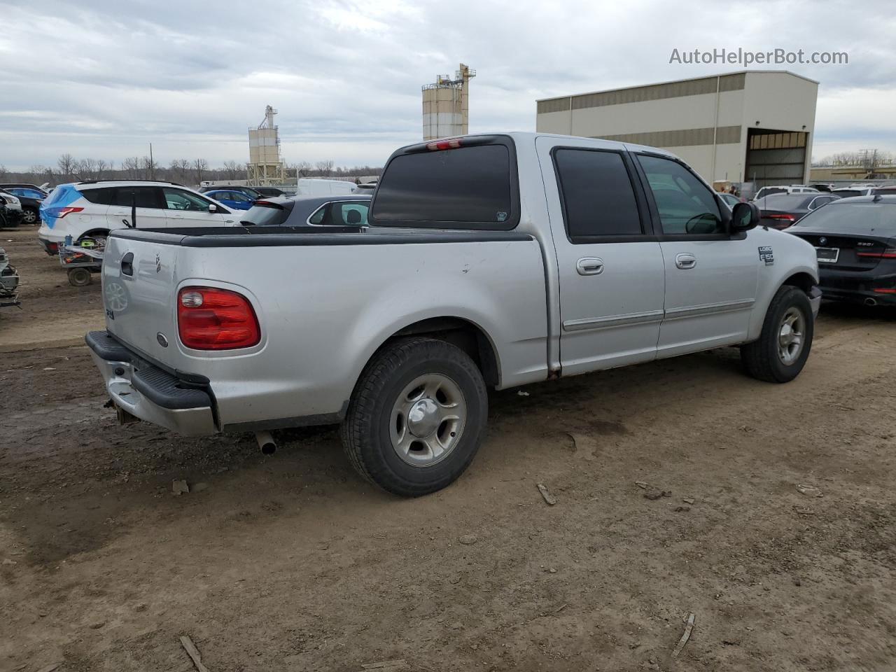 2003 Ford F150 Supercrew Silver vin: 1FTRW07L13KD35492