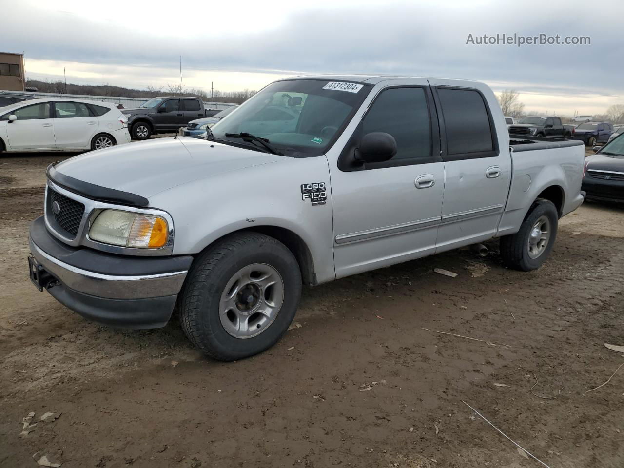 2003 Ford F150 Supercrew Silver vin: 1FTRW07L13KD35492